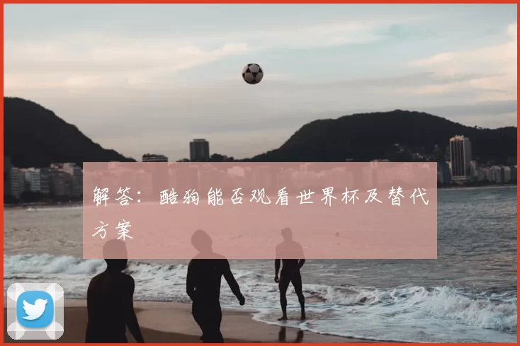 解答：酷狗能否观看世界杯及替代方案