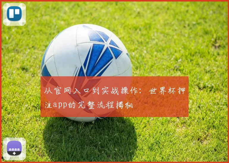 从官网入口到实战操作：世界杯押注app的完整流程揭秘
