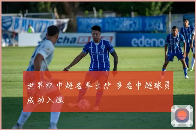 世界杯中超名单出炉 多名中超球员成功入选